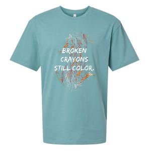 Broken Crayons Still Sueded Cloud Jersey T-Shirt