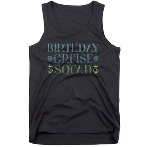 Birthday Cruise Squad Cruising Trip Party Vacation Tank Top