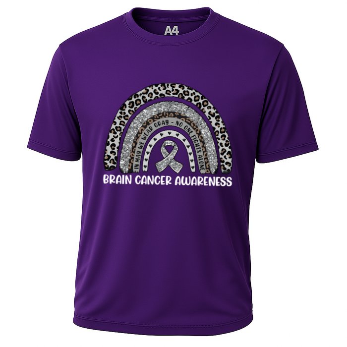 Brain Cancer Survivor In May We Wear Gray Cooling Performance Crew T-Shirt