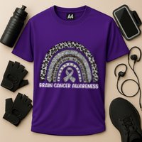 Brain Cancer Survivor In May We Wear Gray Cooling Performance Crew T-Shirt