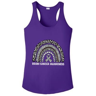 Brain Cancer Survivor In May We Wear Gray Ladies PosiCharge Competitor Racerback Tank