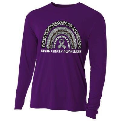 Brain Cancer Survivor In May We Wear Gray Cooling Performance Long Sleeve Crew