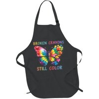 Broken Crayons Still Color Mental Health Matters Awareness  Apron