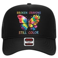 Broken Crayons Still Color Mental Health Matters Awareness  Trucker Hat