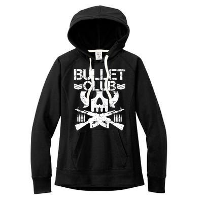 Bullet Club Skull Guns Women's Fleece Hoodie