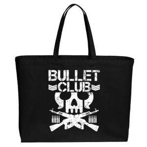 Bullet Club Skull Guns Cotton Canvas Jumbo Tote