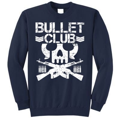 Bullet Club Skull Guns Tall Sweatshirt