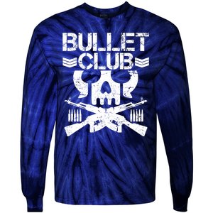 Bullet Club Skull Guns Tie-Dye Long Sleeve Shirt