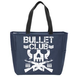 Bullet Club Skull Guns Zip Tote Bag