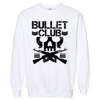 Bullet Club Skull Guns Garment-Dyed Sweatshirt