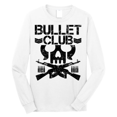 Bullet Club Skull Guns Long Sleeve Shirt