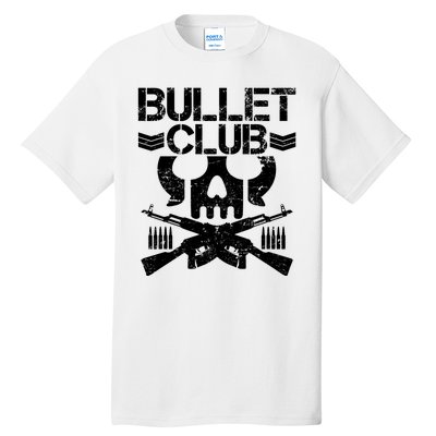 Bullet Club Skull Guns Tall T-Shirt