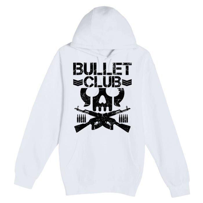 Bullet Club Skull Guns Premium Pullover Hoodie