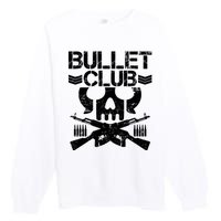 Bullet Club Skull Guns Premium Crewneck Sweatshirt