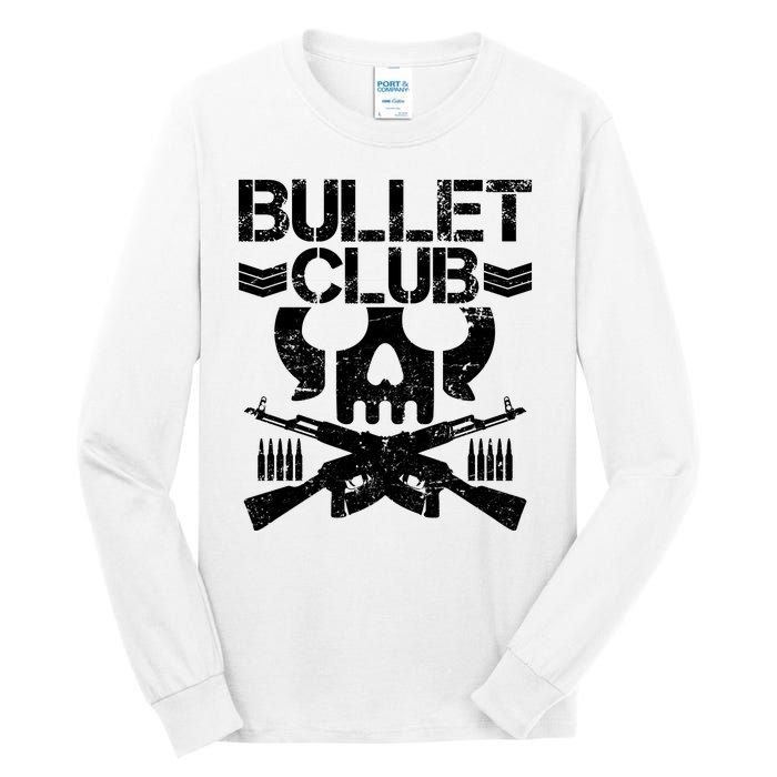 Bullet Club Skull Guns Tall Long Sleeve T-Shirt