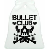 Bullet Club Skull Guns Ceramic Bell Ornament