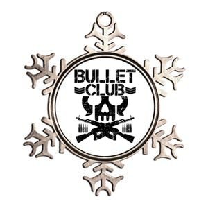 Bullet Club Skull Guns Metallic Star Ornament