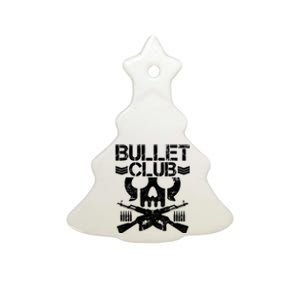 Bullet Club Skull Guns Ceramic Tree Ornament