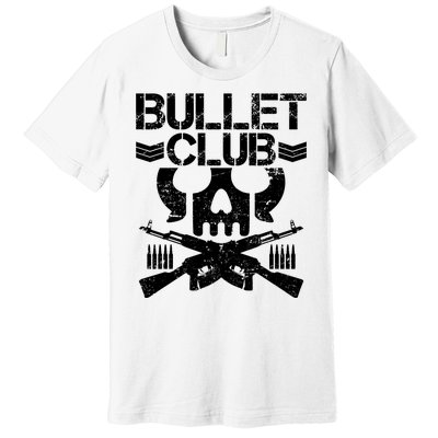 Bullet Club Skull Guns Premium T-Shirt