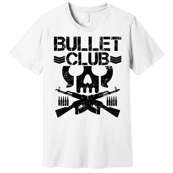 Bullet Club Skull Guns Premium T-Shirt