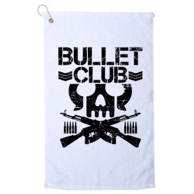 Bullet Club Skull Guns Platinum Collection Golf Towel