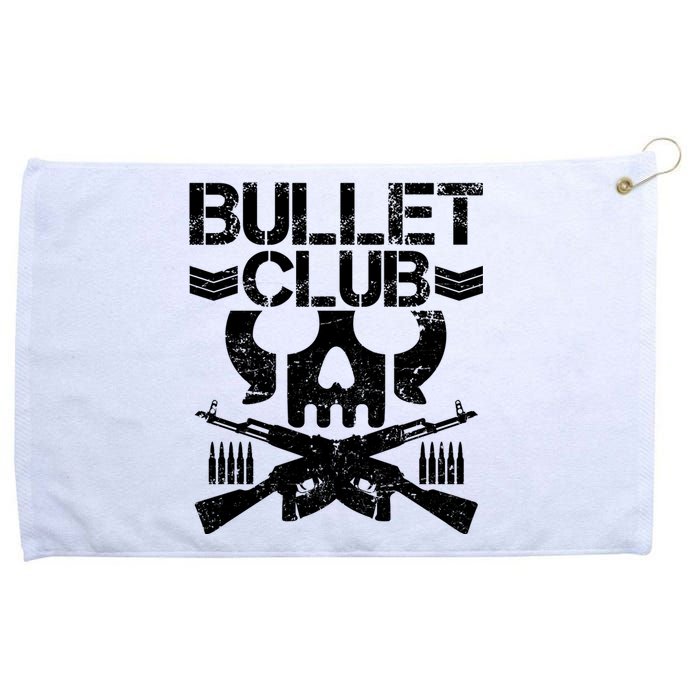 Bullet Club Skull Guns Grommeted Golf Towel