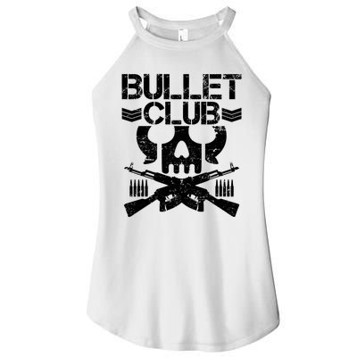 Bullet Club Skull Guns Women’s Perfect Tri Rocker Tank