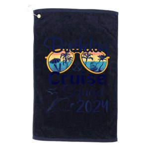 Birthday Cruise Squad 2024 Cruise Birthday Party Vacation Platinum Collection Golf Towel