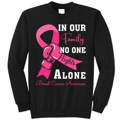 Breast Cancer Support Family Women Breast Cancer Awareness Sweatshirt