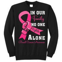 Breast Cancer Support Family Women Breast Cancer Awareness Tall Sweatshirt