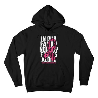 Breast Cancer Support Family Breast Cancer Awareness Hoodie