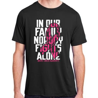 Breast Cancer Support Family Breast Cancer Awareness Adult ChromaSoft Performance T-Shirt