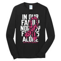 Breast Cancer Support Family Breast Cancer Awareness Tall Long Sleeve T-Shirt