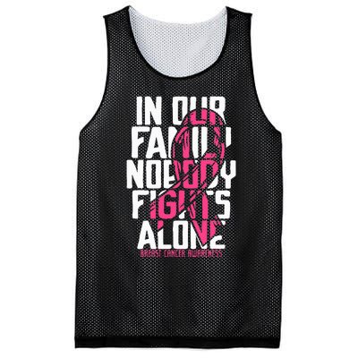 Breast Cancer Support Family Breast Cancer Awareness Mesh Reversible Basketball Jersey Tank