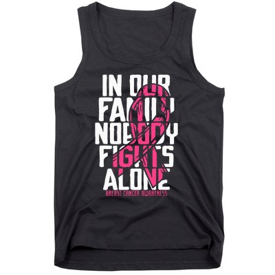 Breast Cancer Support Family Breast Cancer Awareness Tank Top