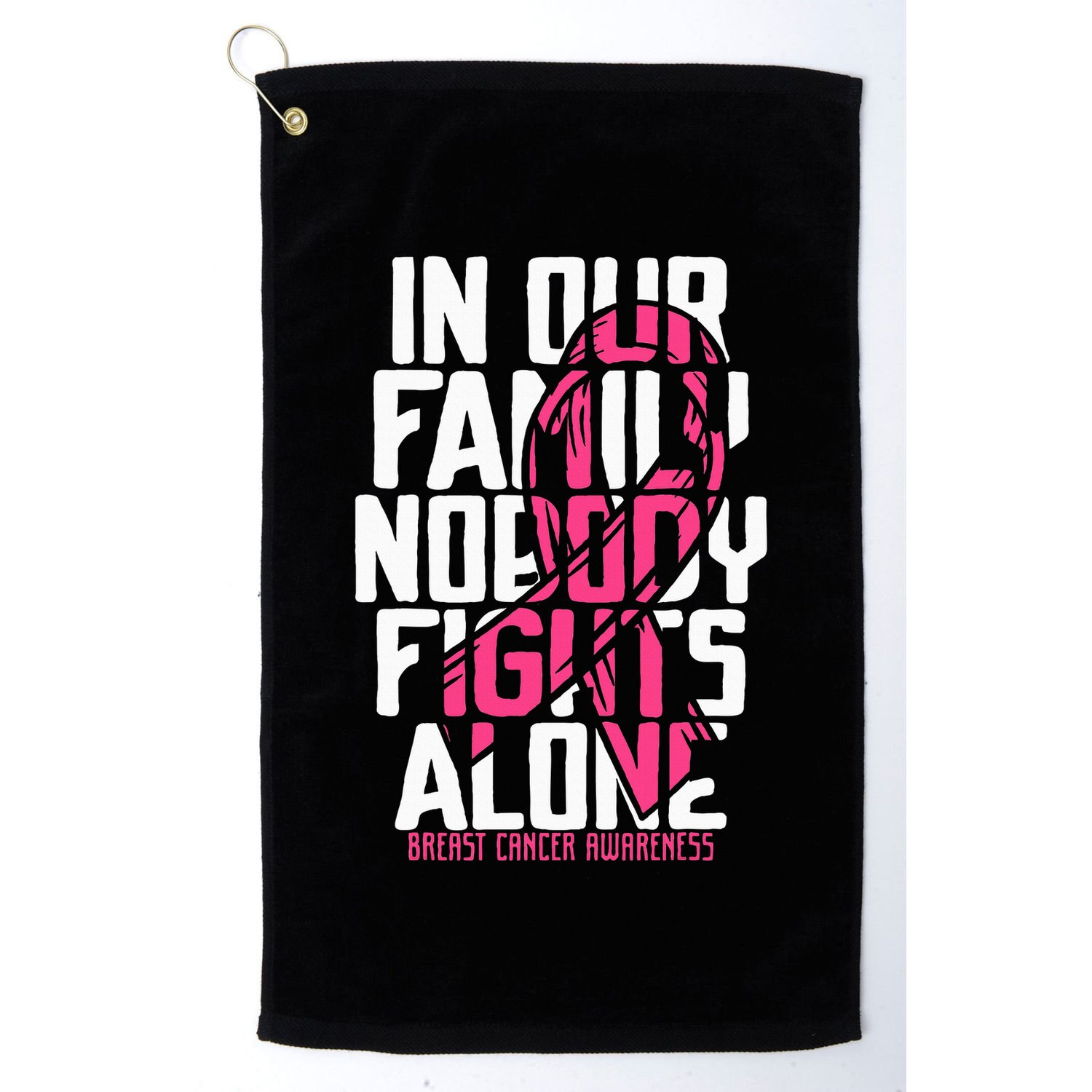 Breast Cancer Support Family Breast Cancer Awareness Golf Towel