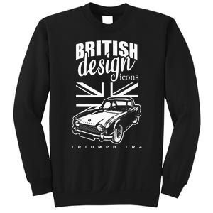 British Classic Super Car Triumph TR4 Sweatshirt