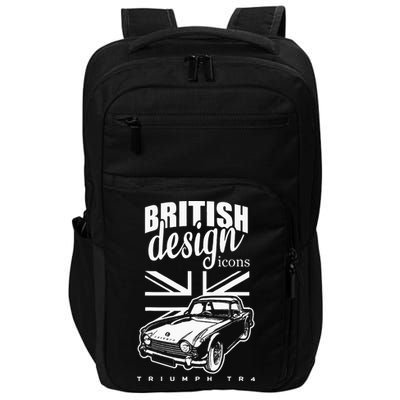 British Classic Super Car Triumph TR4 Impact Tech Backpack