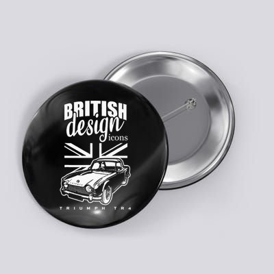 British Classic Super Car Triumph TR4 Button