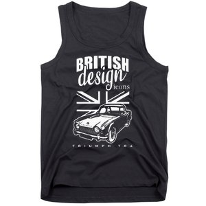 British Classic Super Car Triumph TR4 Tank Top