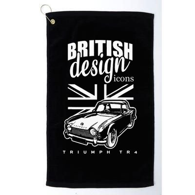 British Classic Super Car Triumph TR4 Golf Towel