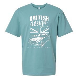 British Classic Super Car Triumph TR4 Sueded Cloud Jersey T-Shirt