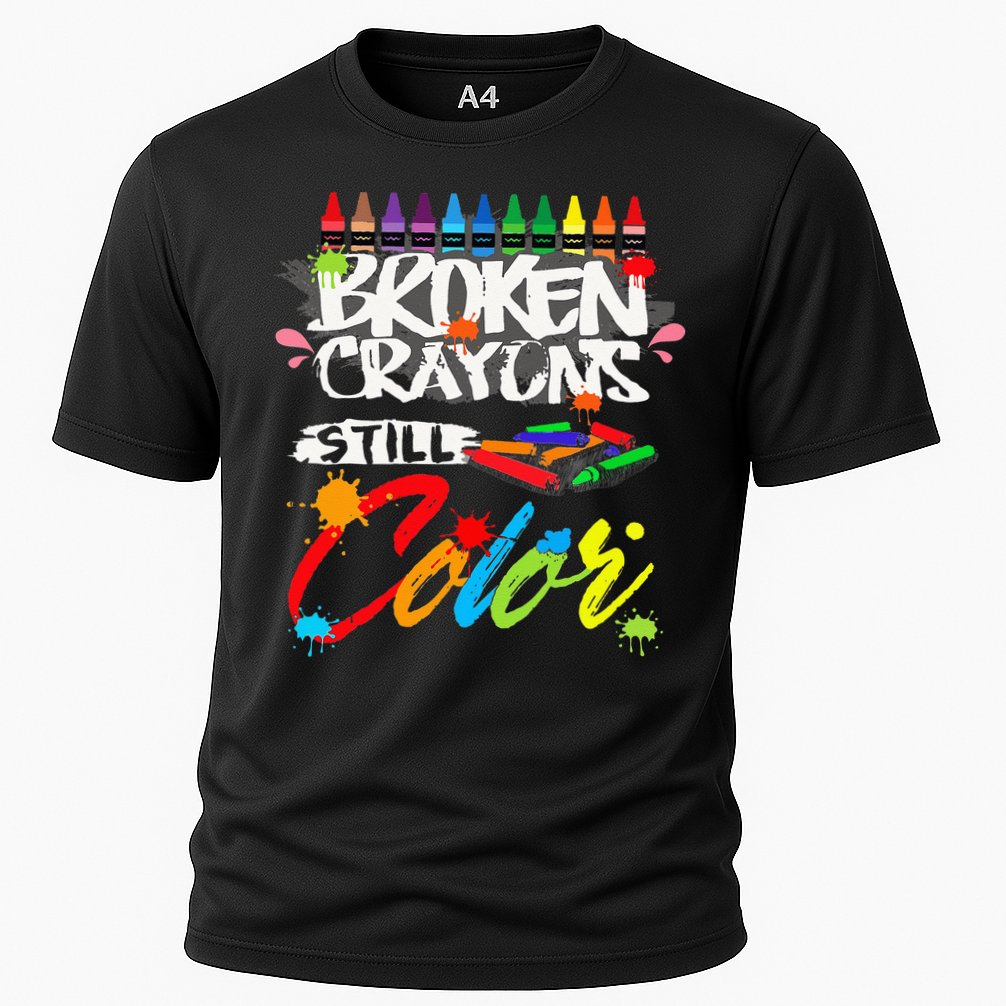 Broken Crayons Still Color Mental Health Awareness Performance Shirt