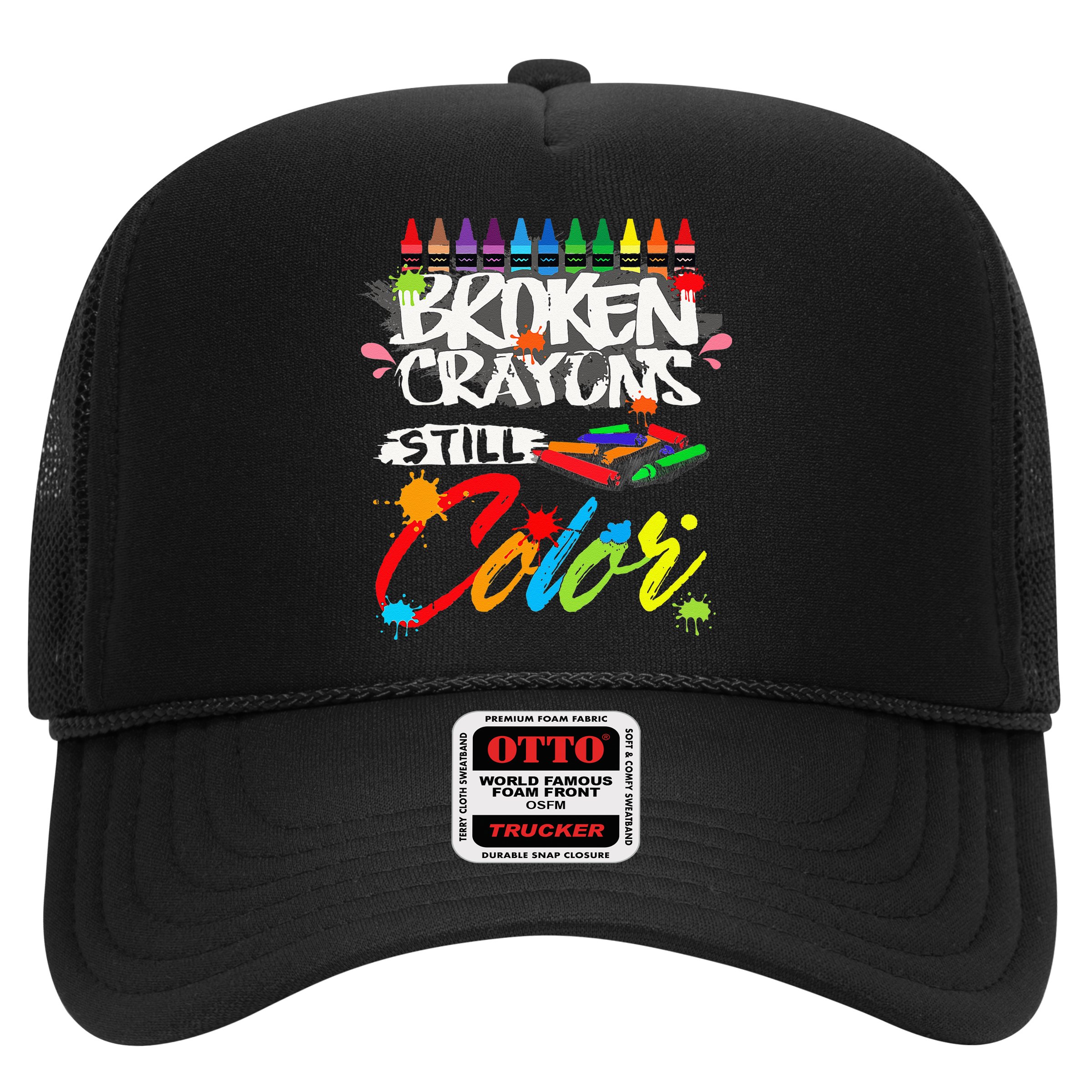 Broken Crayons Still Color Mental Health Awareness Hat