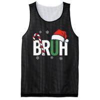 Bruh Christmas Santa Happy Christmas Family Xmas Christmas Gift Mesh Reversible Basketball Jersey Tank