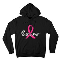 Breast Cancer Survivor Pink Ribbon Breast Cancer Awareness Hoodie