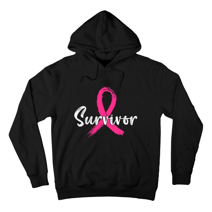 Breast Cancer Survivor Pink Ribbon Breast Cancer Awareness Hoodie