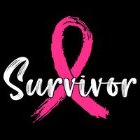 Breast Cancer Survivor Pink Ribbon Breast Cancer Awareness Drawstring Bag