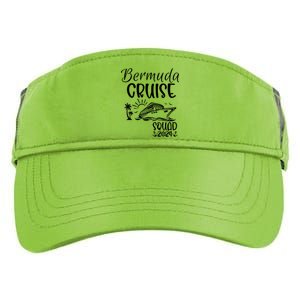 Bermuda Cruise Squad 2024 Bermuda Holiday Family Matching Adult Drive Performance Visor