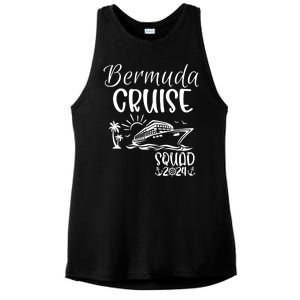 Bermuda Cruise Squad 2024 Bermuda Holiday Family Matching Ladies PosiCharge Tri-Blend Wicking Tank